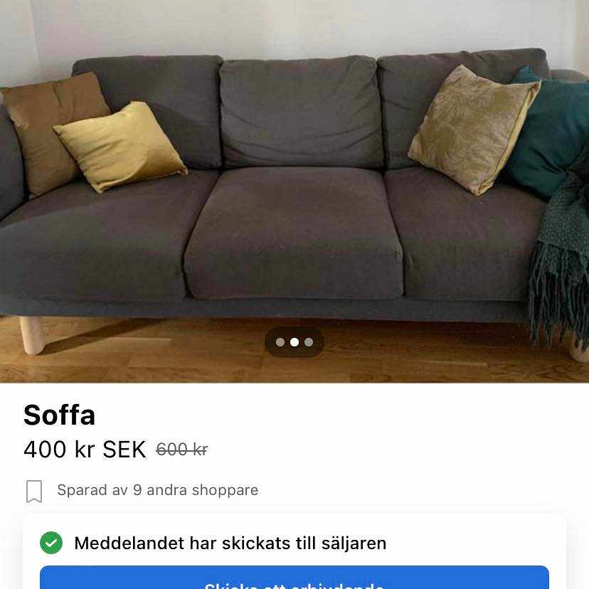 image of Move sofa 213 cm - 