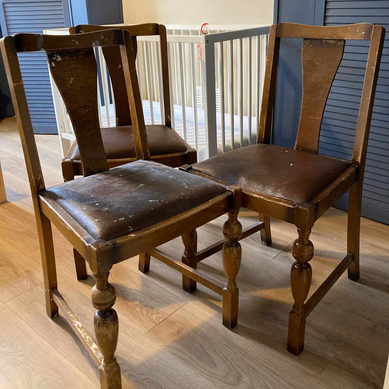 image of Free dining chairs x3 - London