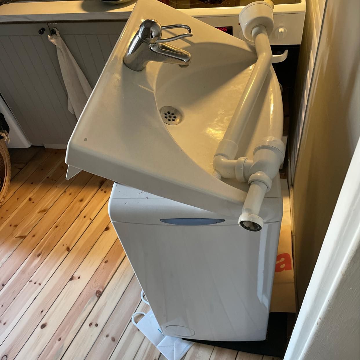 image of tvättmaskin/handfat - Stockholm