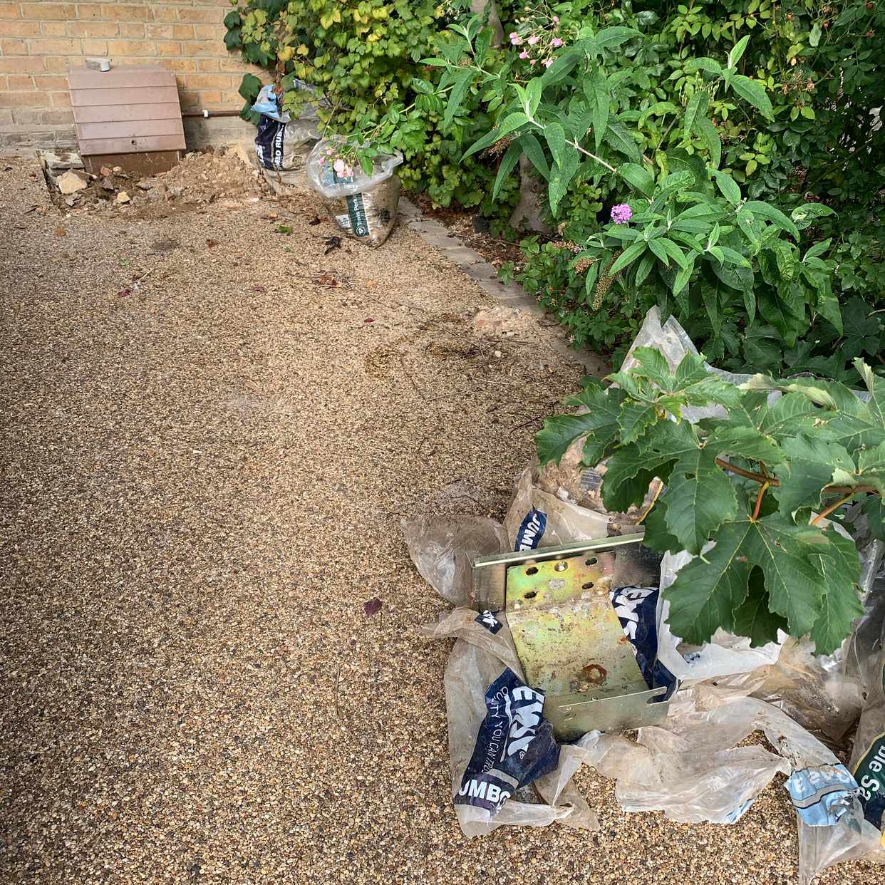 image of 4 bags of waste, pallet - Hertford
