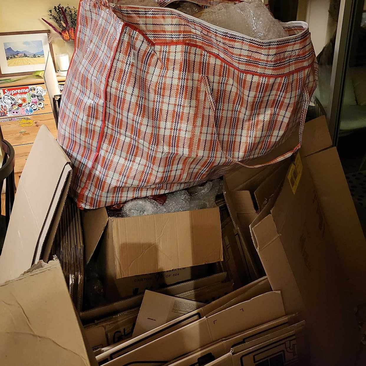 Packing materials London Tiptapp