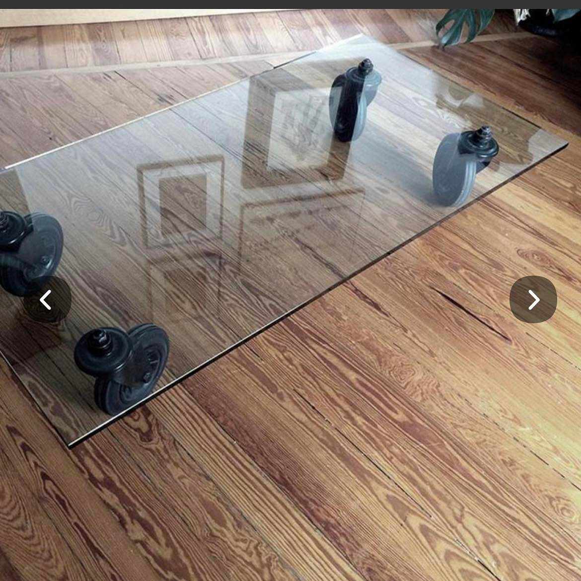 image of Delicate Glass Table - 
