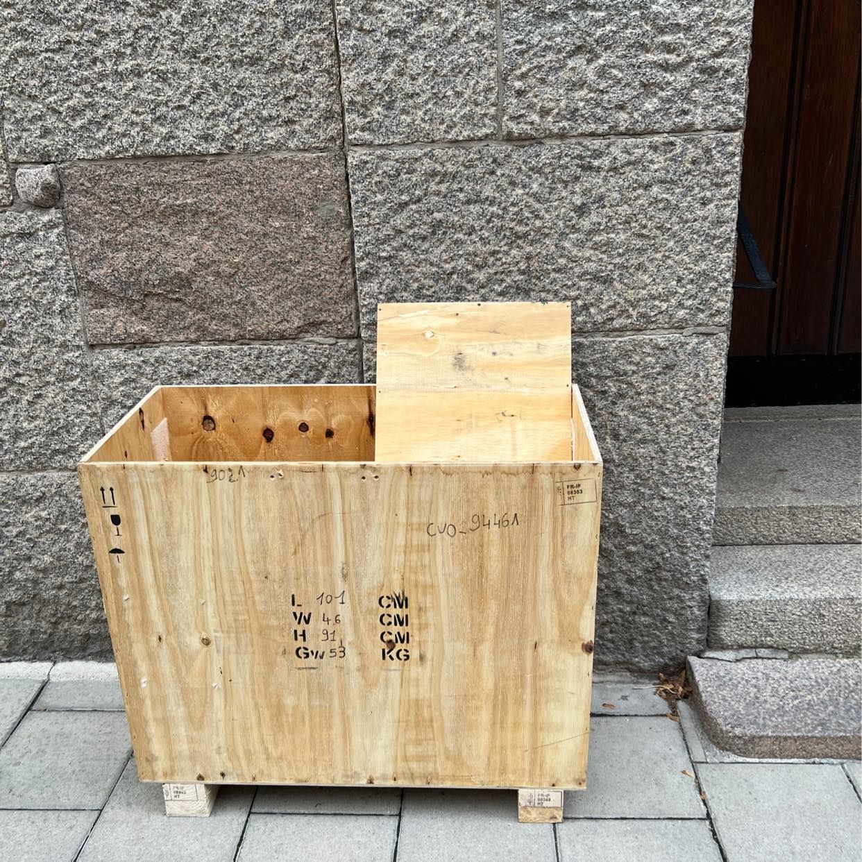 image of Wooden box - Stockholm