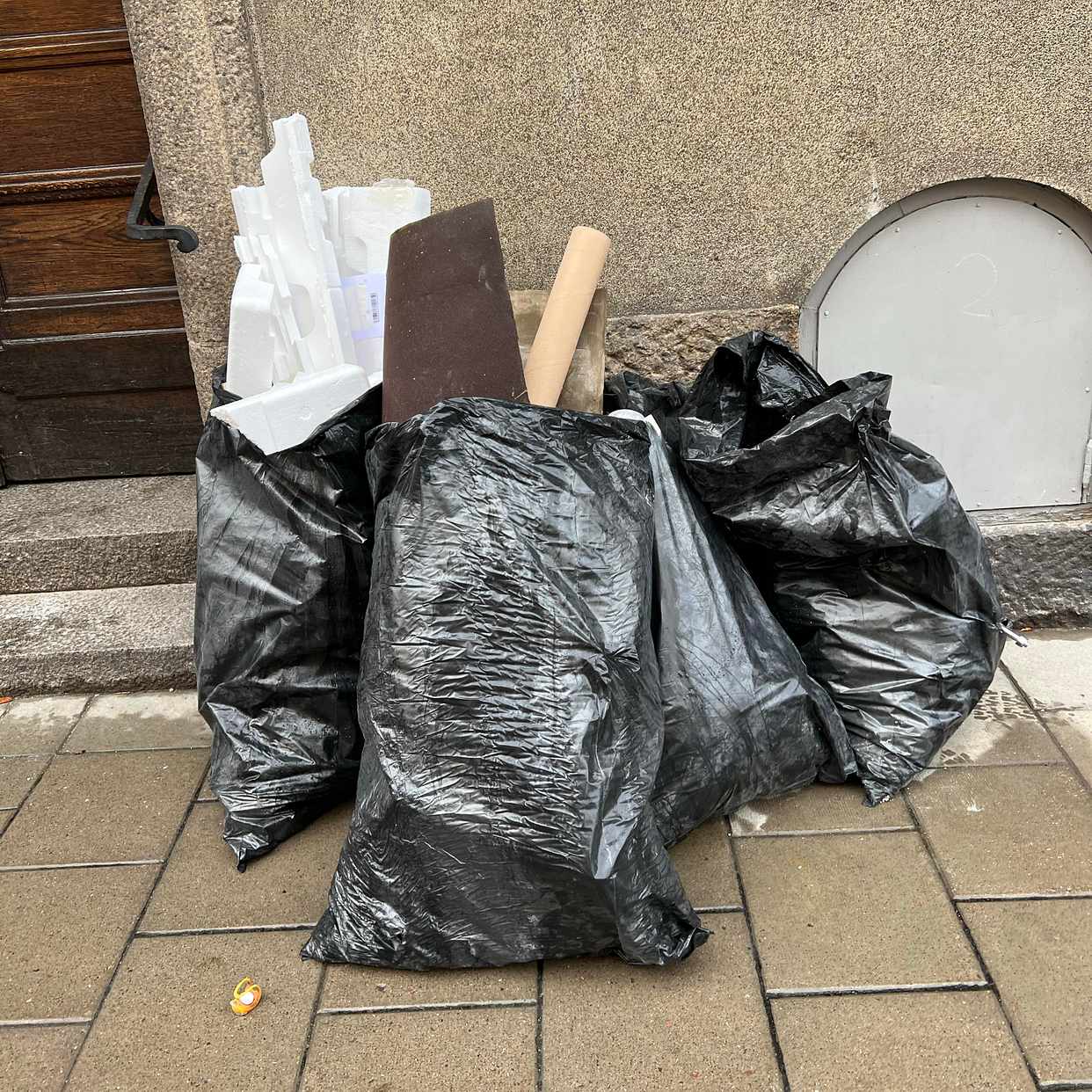image of Mixat byggavfall - Stockholm