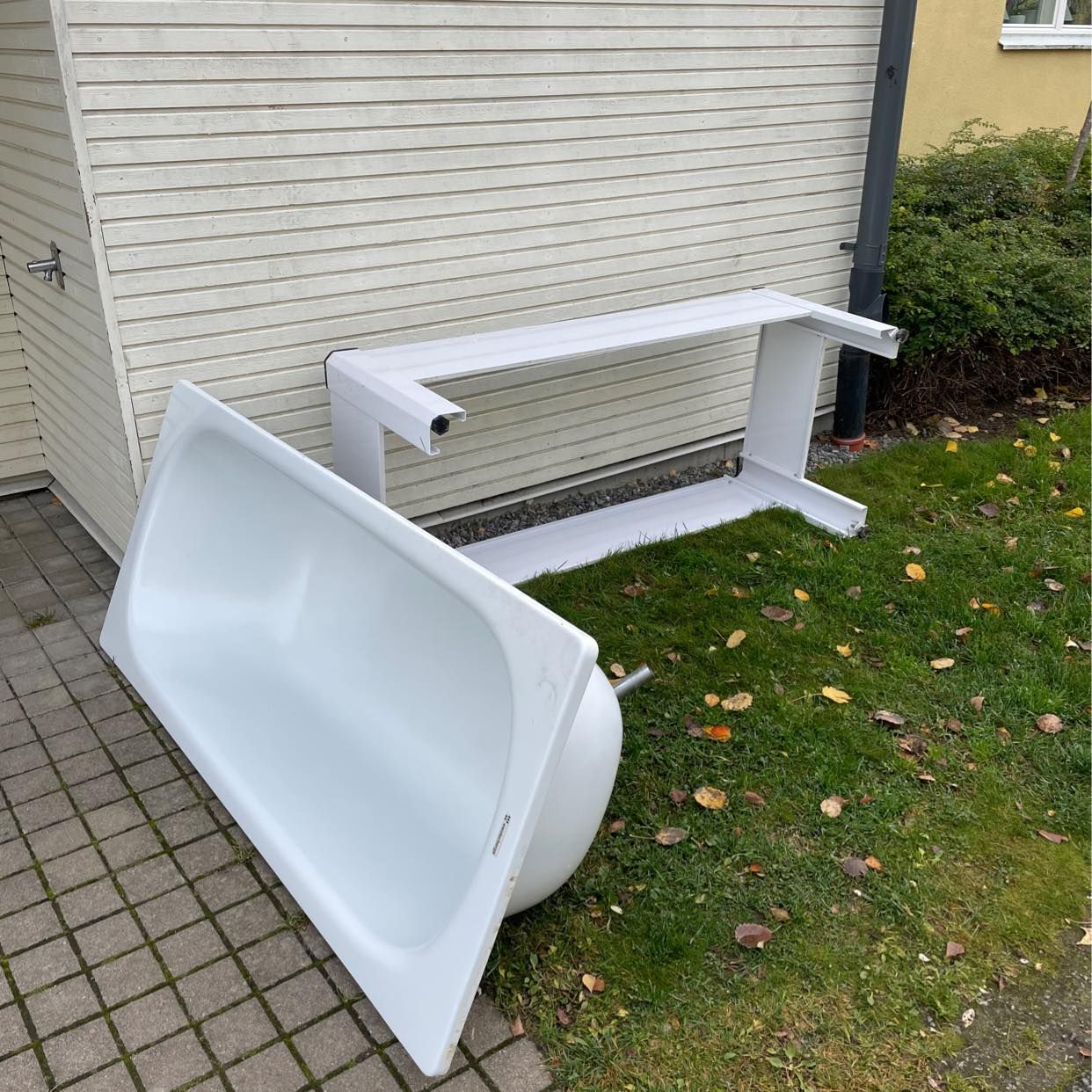 Hämtning av badkar