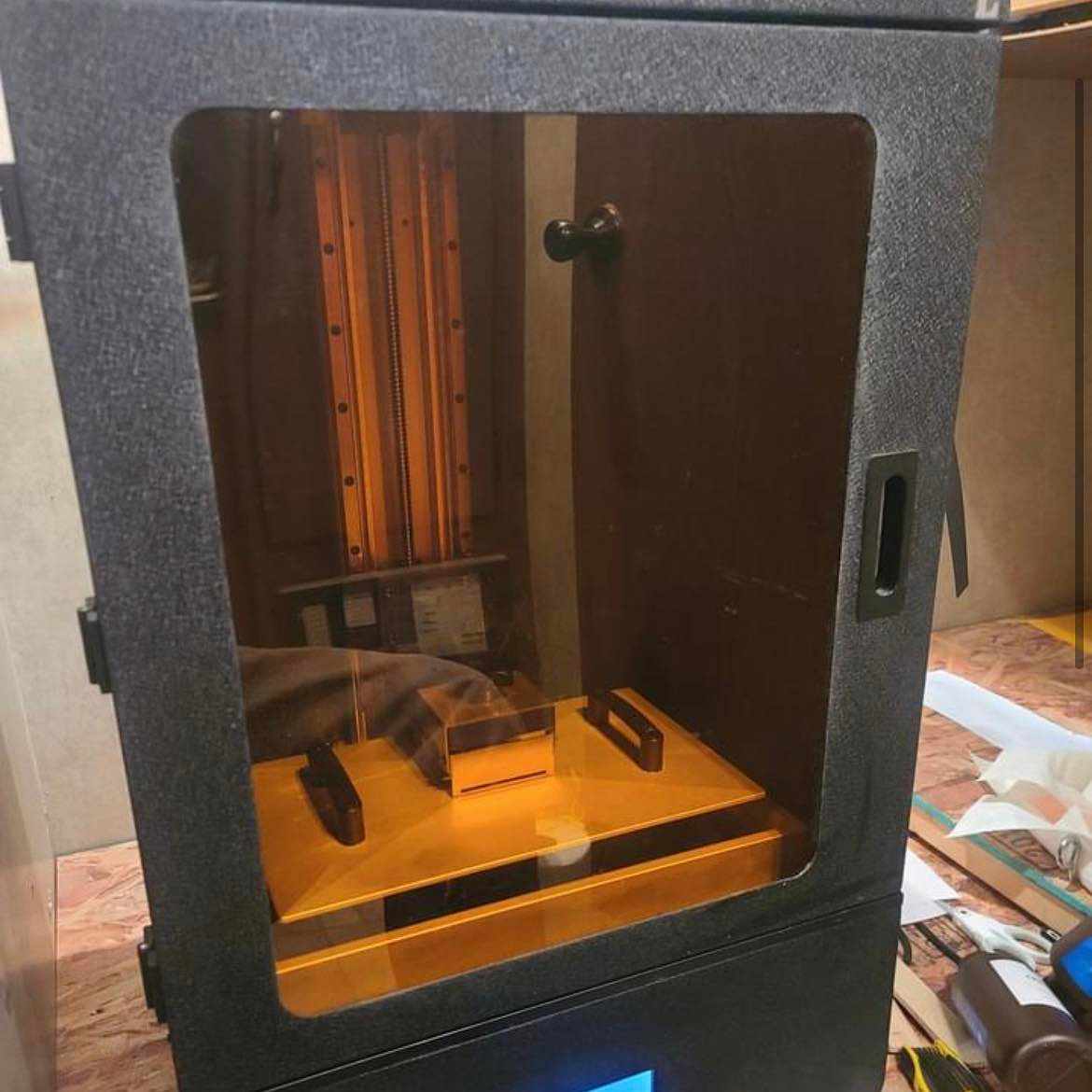 image of Moving printer and boxes - 