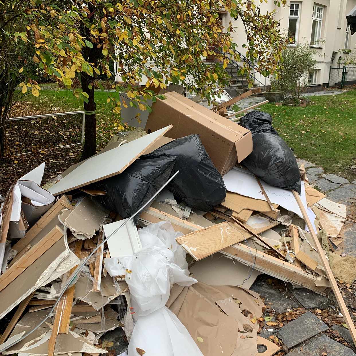 image of Byggavfall efter rivning - Malmö