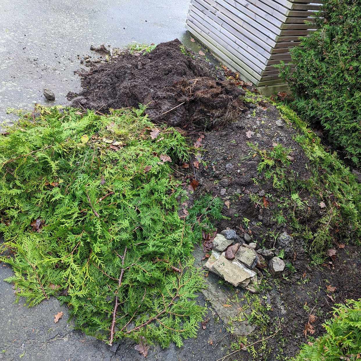 image of Jord och trädgårdsavfall - Torslanda