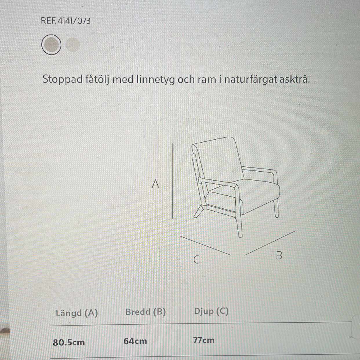 image of Flytta 2 fåtöljer - 