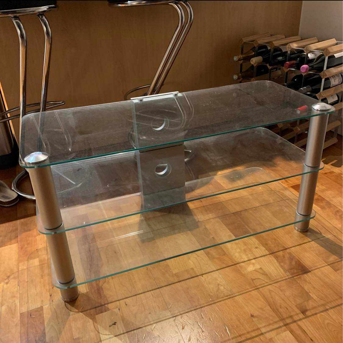 image of Free Glass TV Stand - London