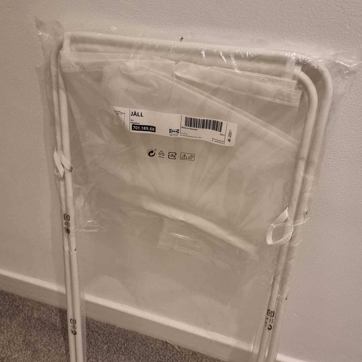 image of Ikea Jäll Laundry Hamper - London