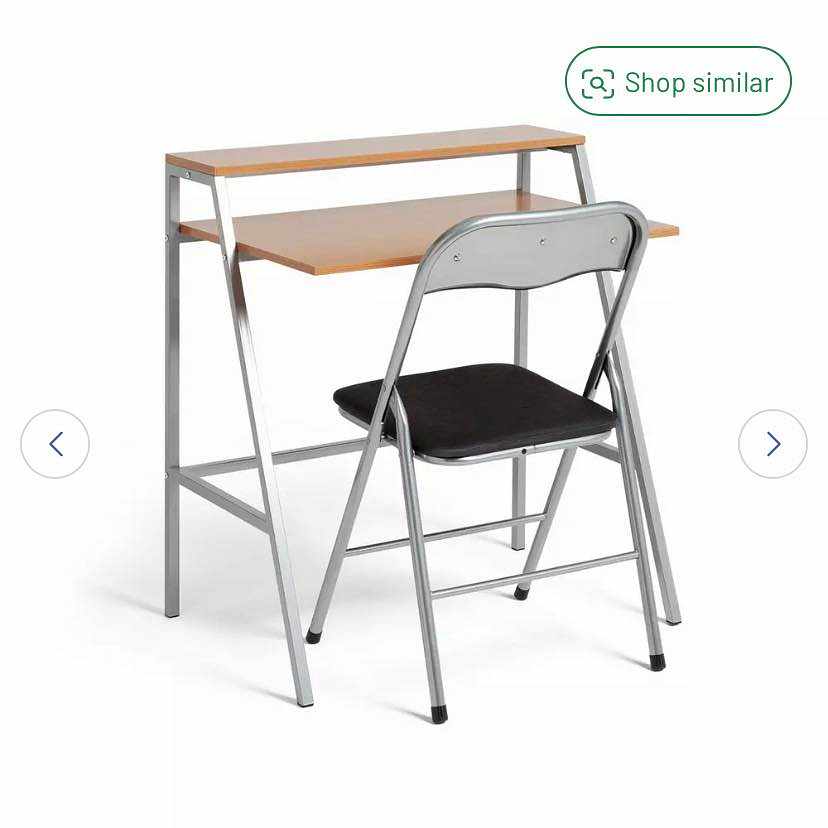 Desk and chair give away London Tiptapp