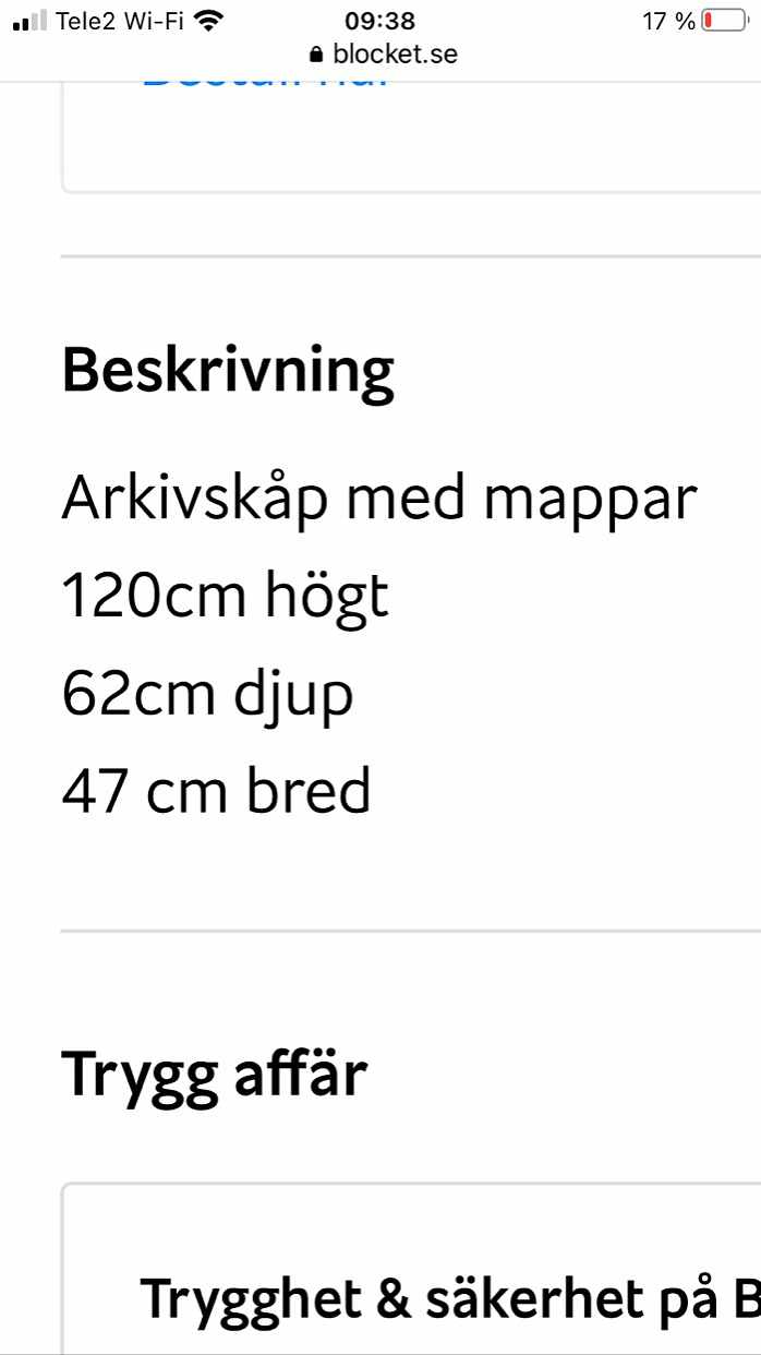 image of Arkivskåp - 