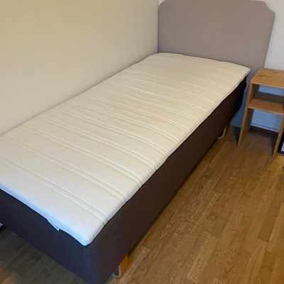 image of Säng 90cm + sänggavel - 