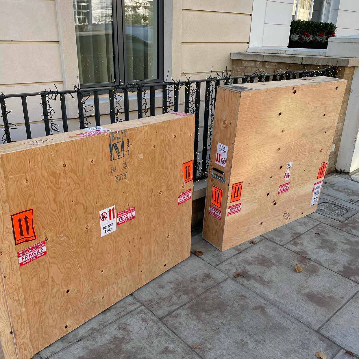 image of Wooden packing crates x 2 - City of Westminster