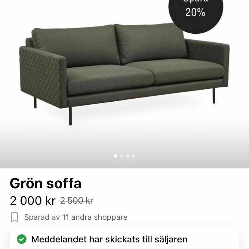 image of Frakta en soffa - 