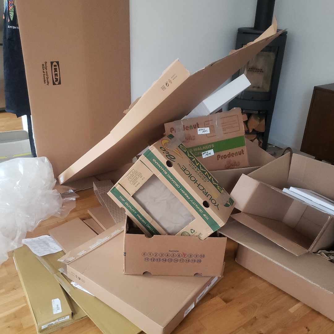 image of Cardboard boxes - Solna