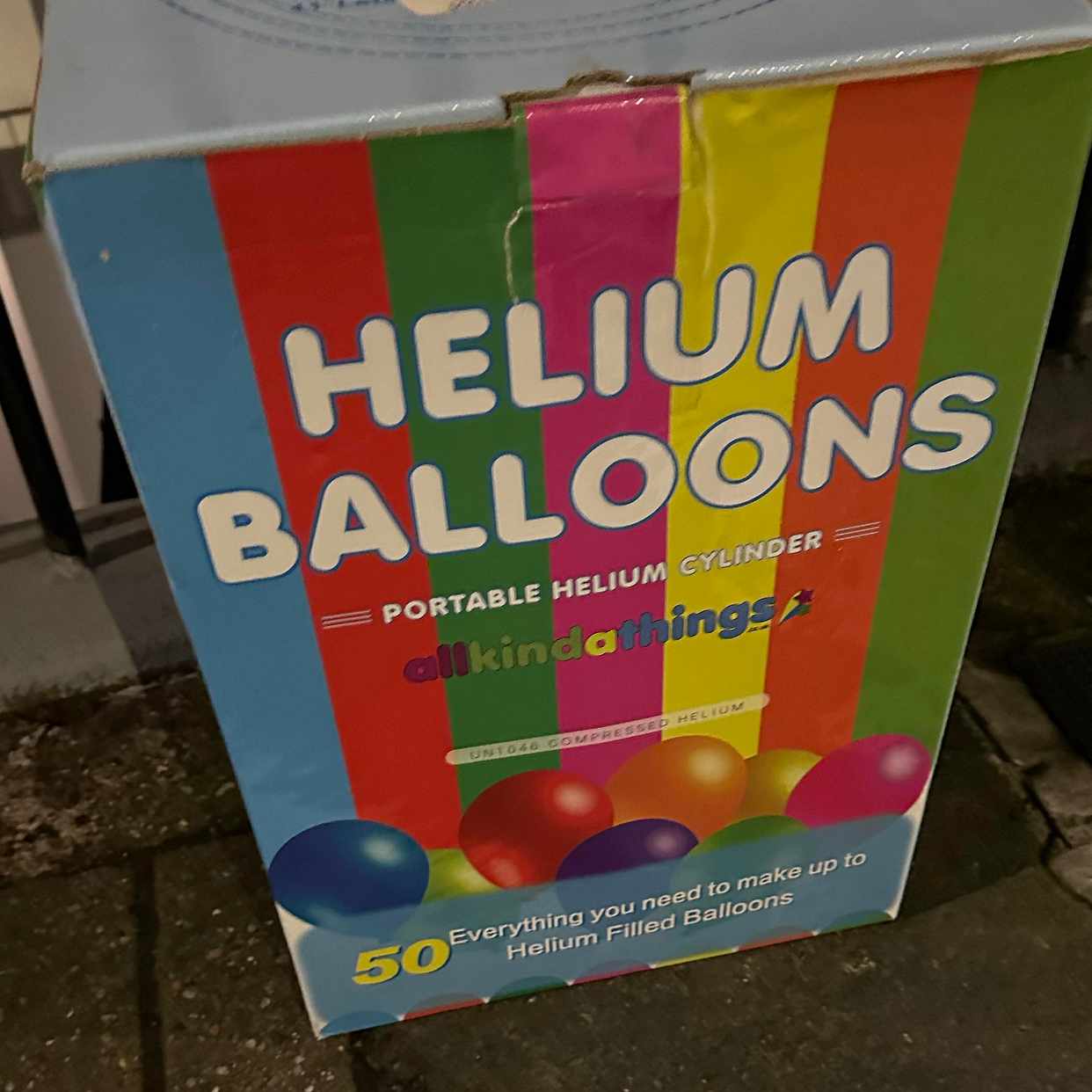 Helium balloons London Tiptapp