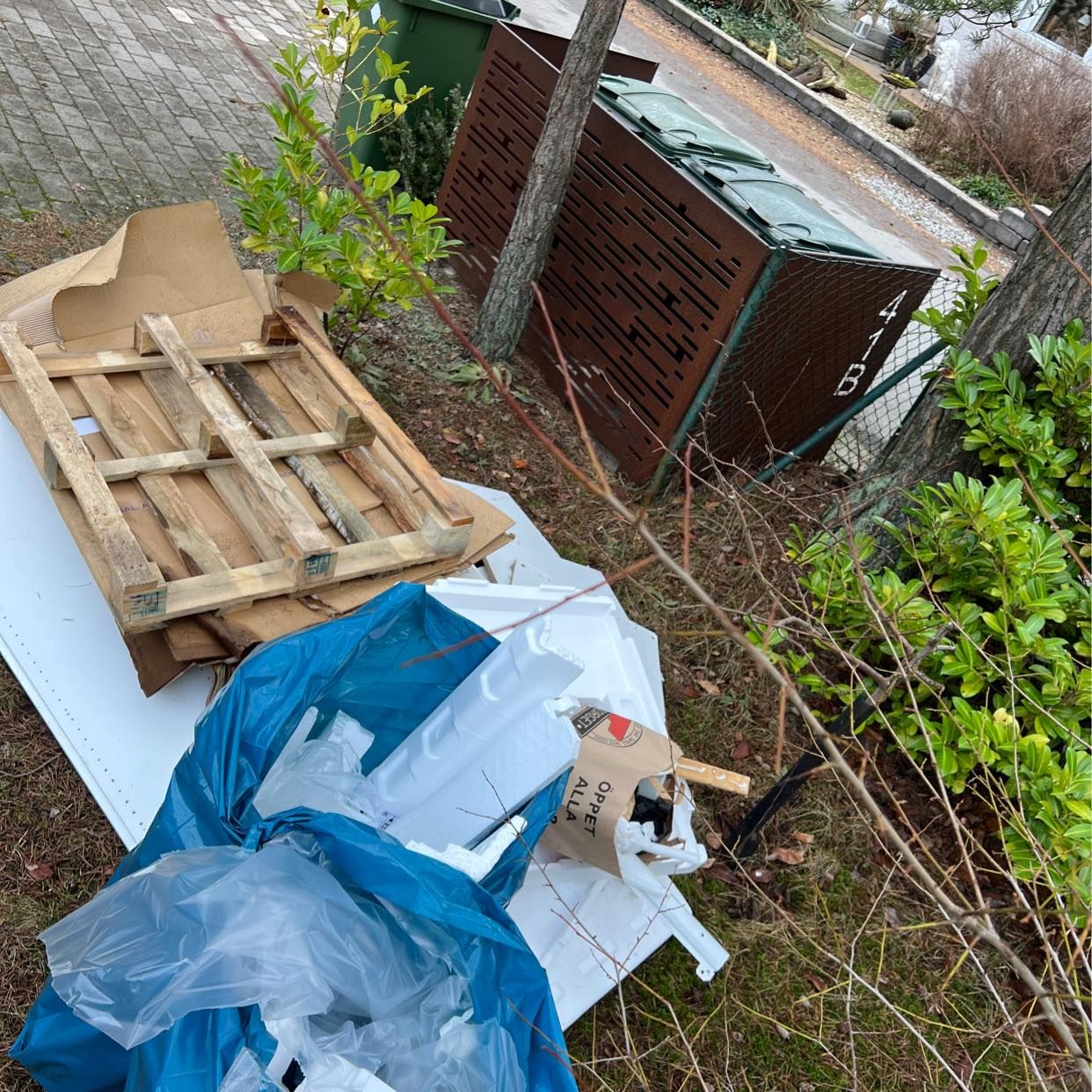 image of Wellpapp frigolit trä - Höllviken