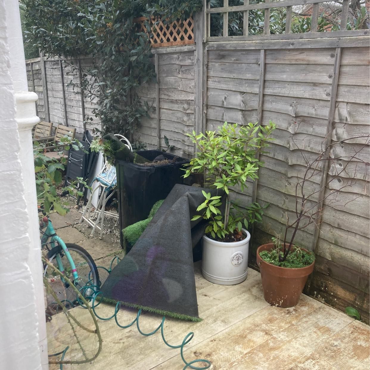 image of Bin of old garden waste - Kingston Upon Thames