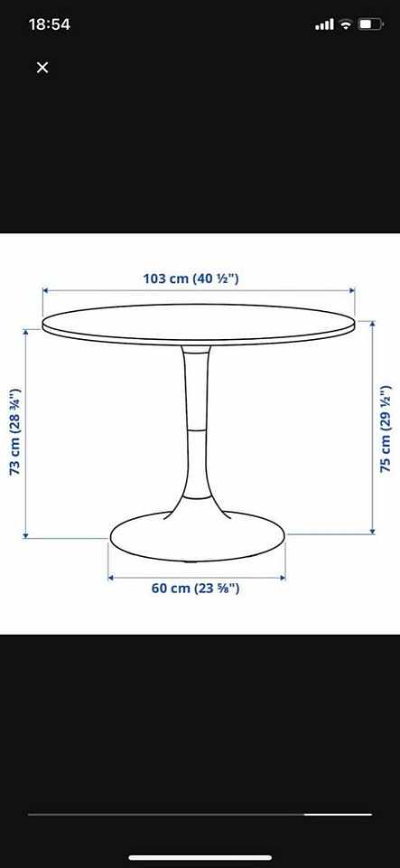 image of Docksta matbord Ikea - 