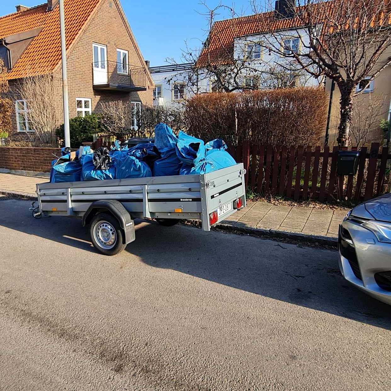 image of Säckar med blandat avfall - Helsingborg