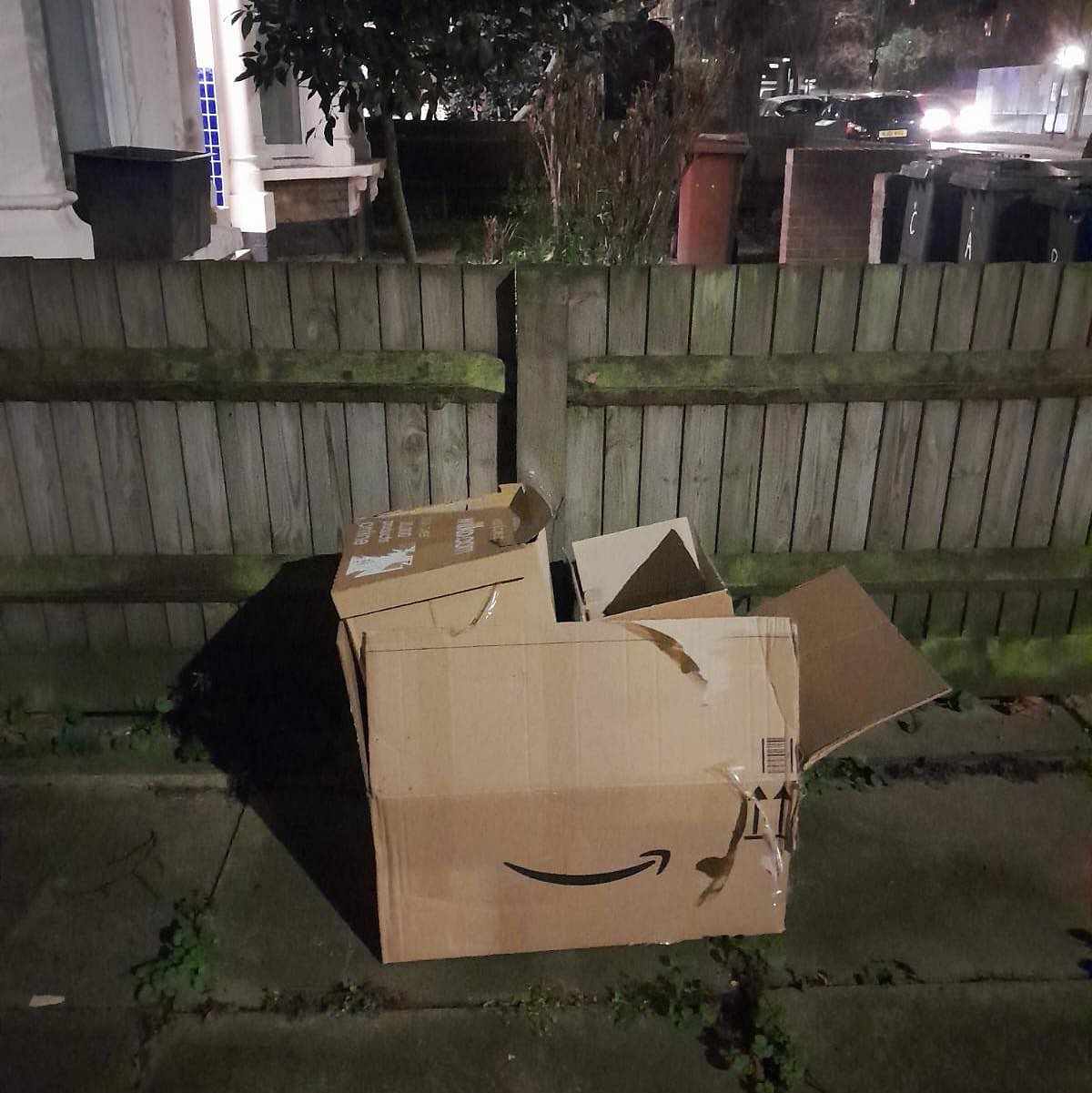 image of Cardboard recycling - Islington