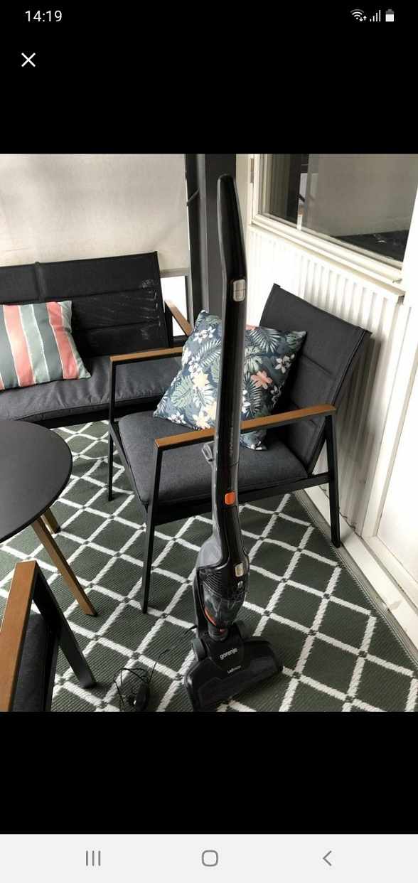 image of Säng/tvbänk/dammsugare - 