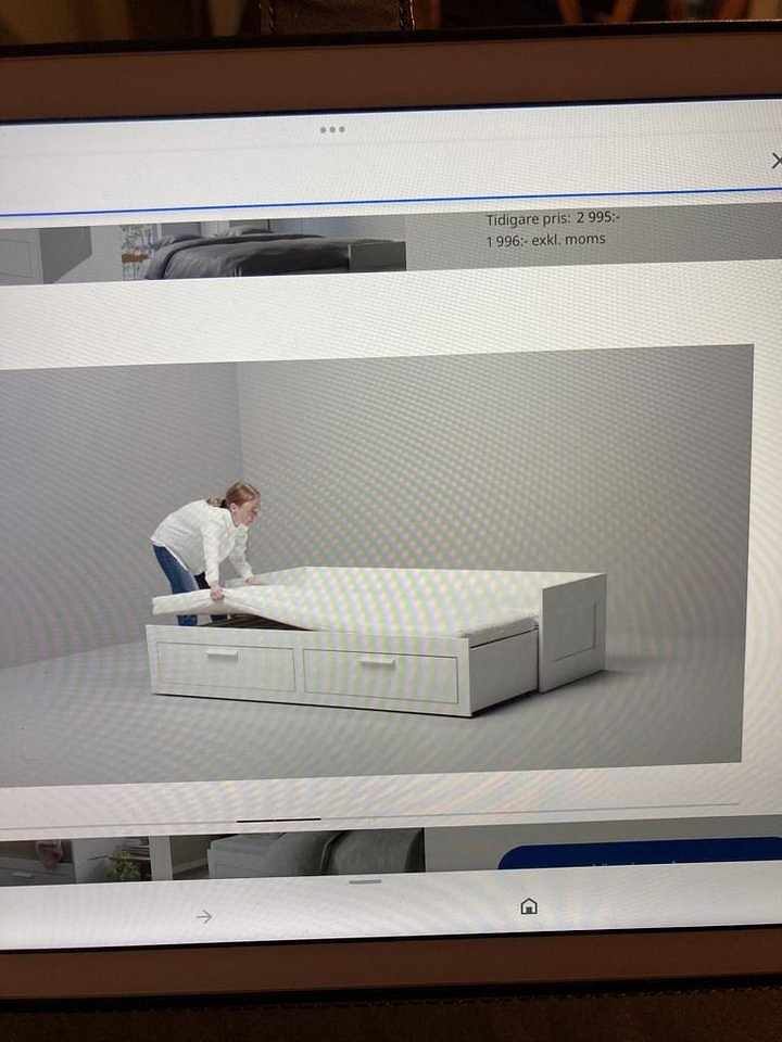 image of Brimnes utdragbar säng - 