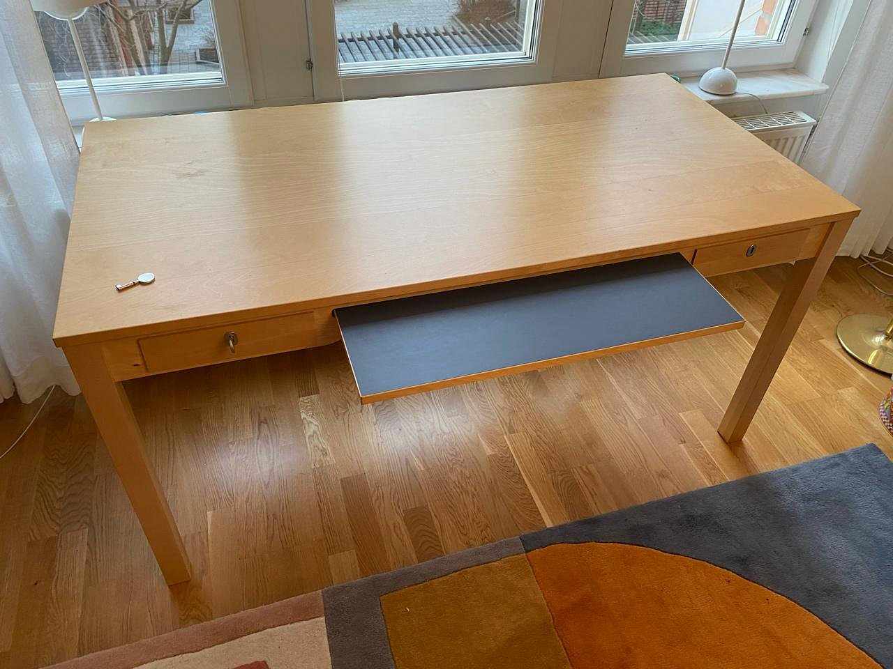 image of IKEA Stockholm skrivbord/ - 