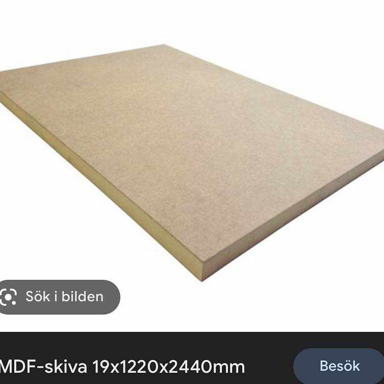 image of Mdf skivor 2 st - 