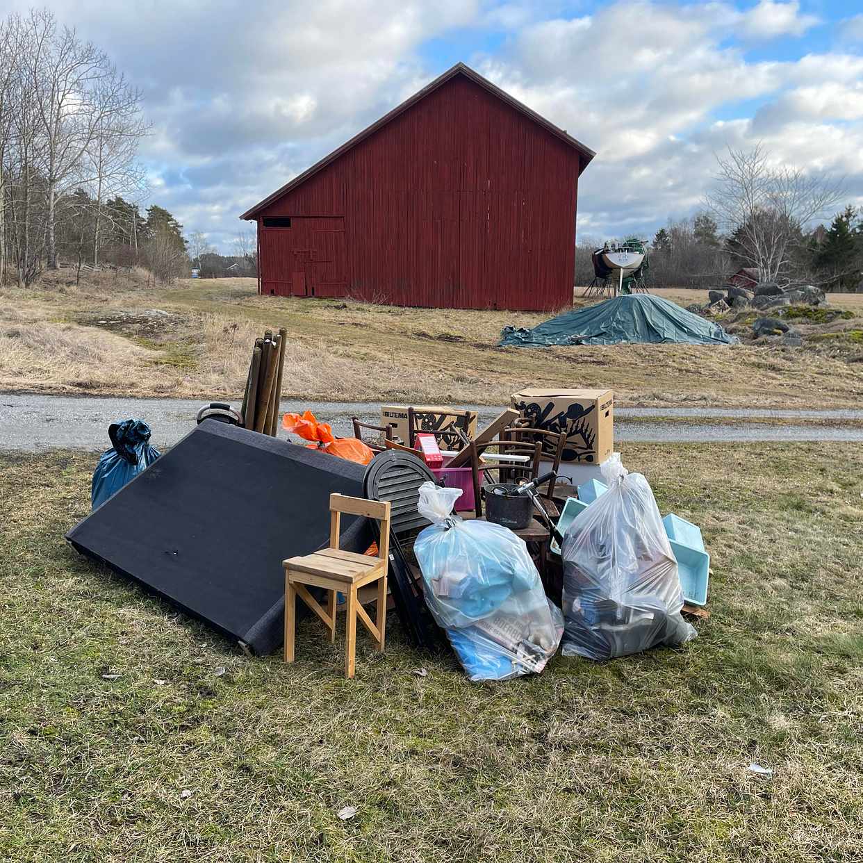 image of Stolar påsar sänggavel - Färentuna