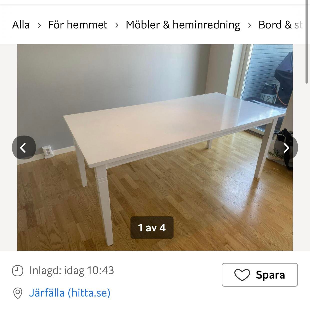 image of Hämta och leverera bord - 