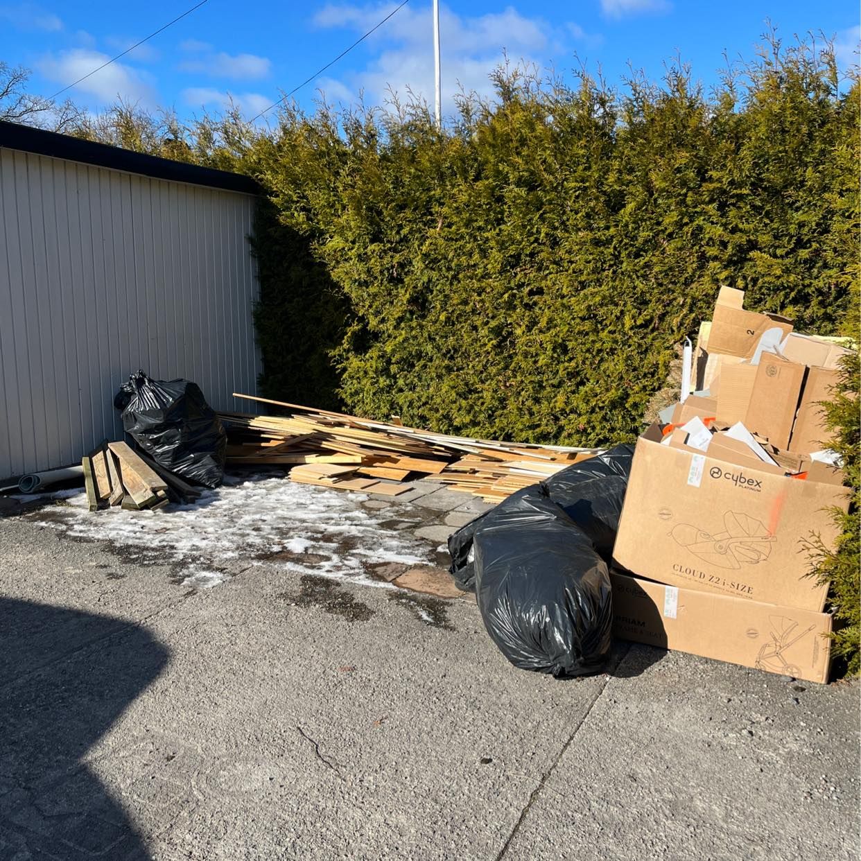 image of Mixed garbage - Spånga