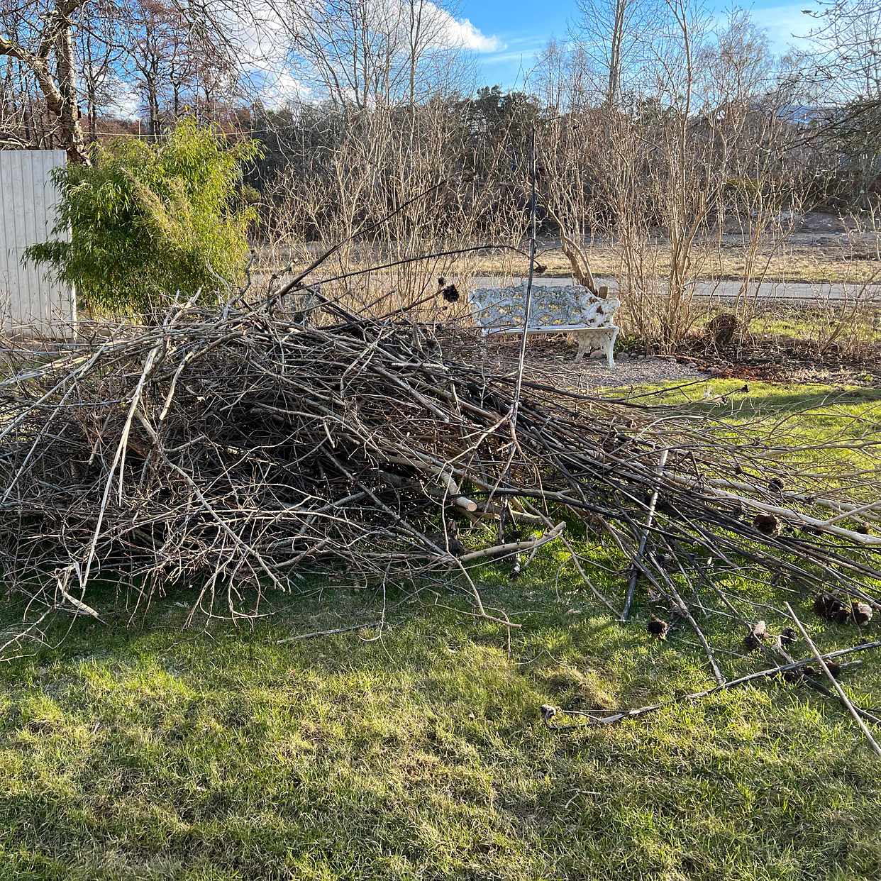 image of Bortforsling till tippen - Släp