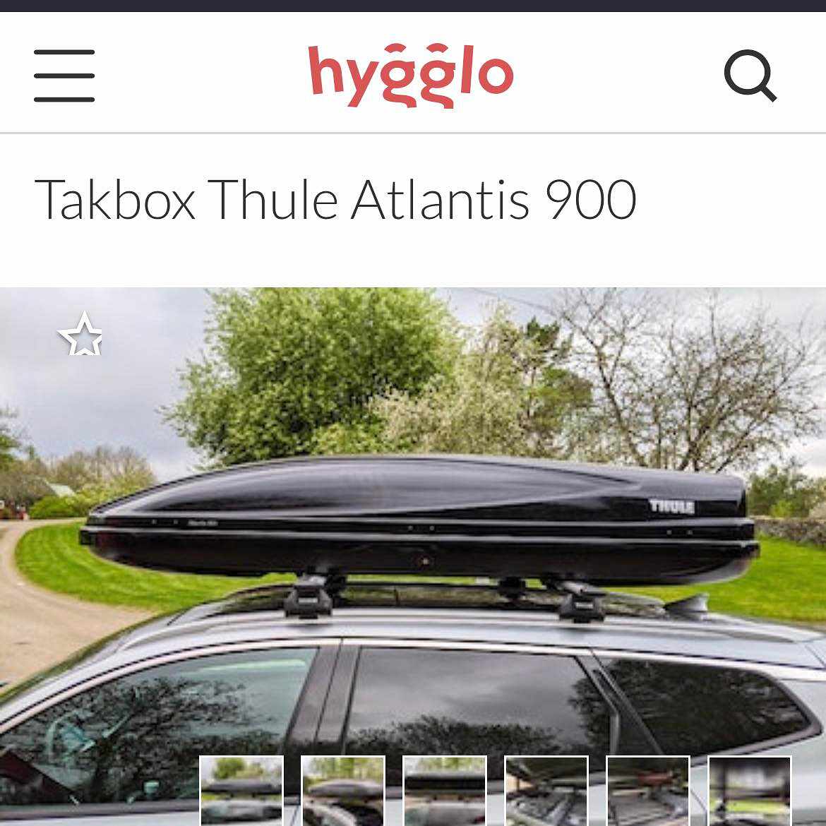 image of Hämta takbox - 
