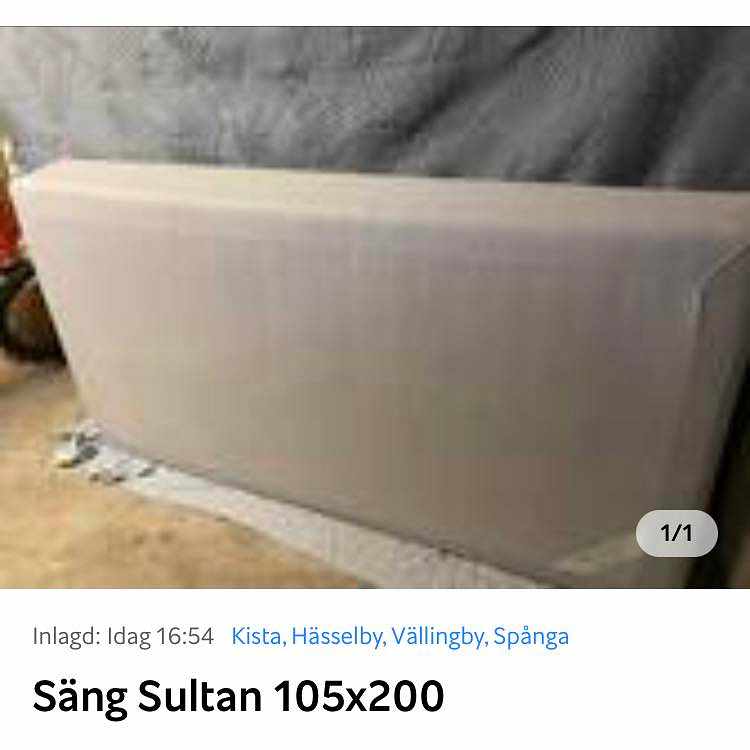 image of Säng 105x200 - 