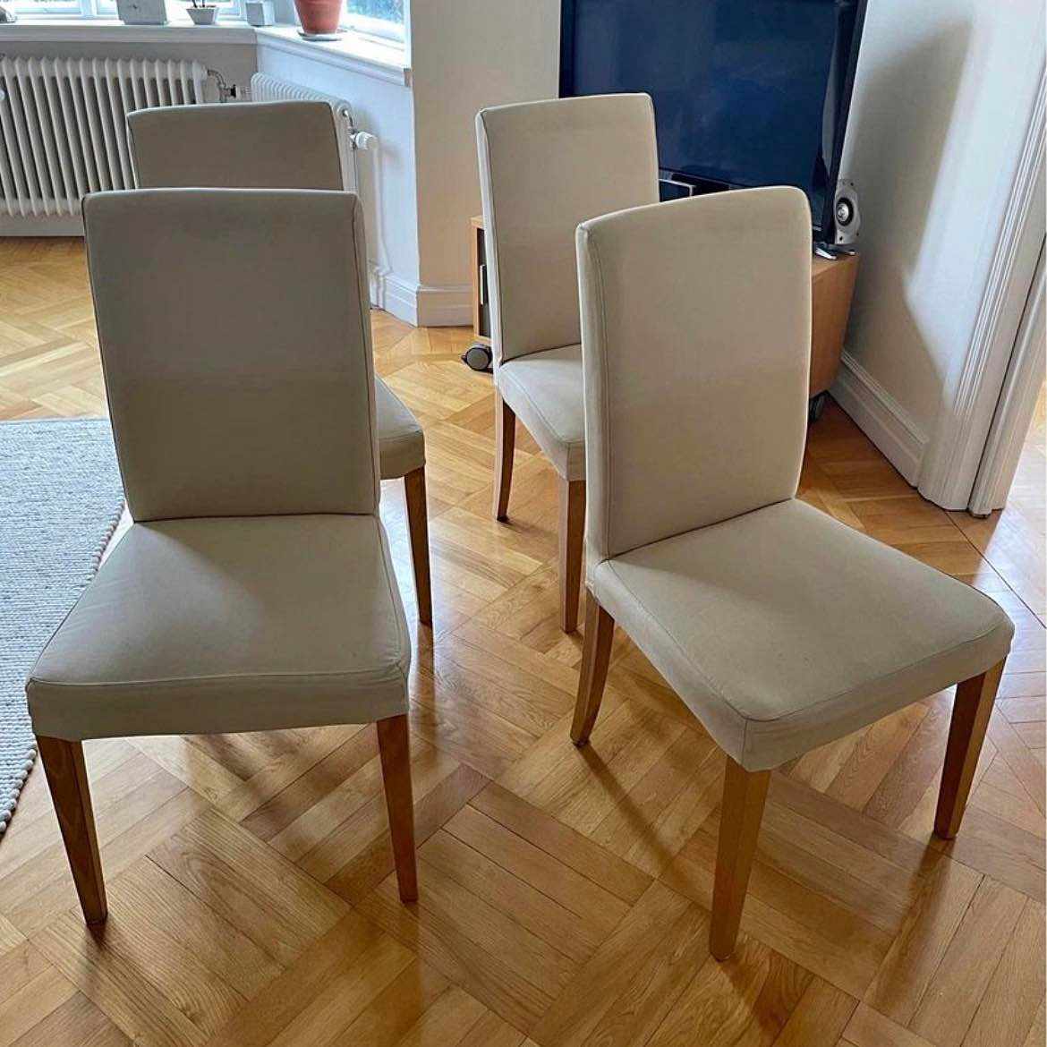 image of Flytta 6 st matbordstolar - 