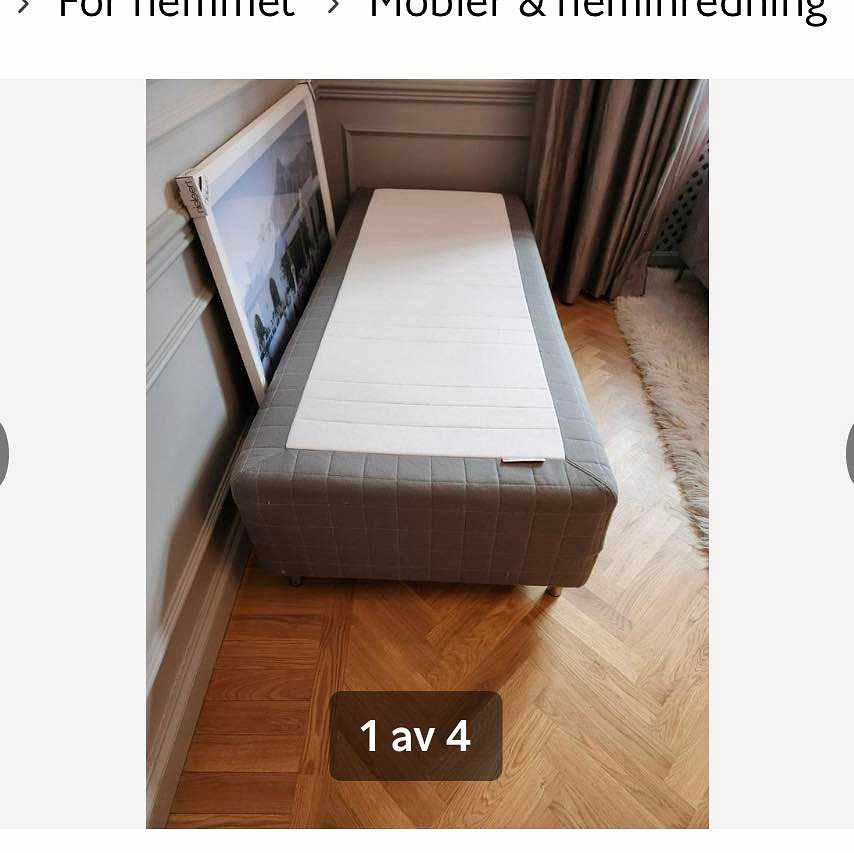 image of Hämta TVÅ sängar 80x200 - 