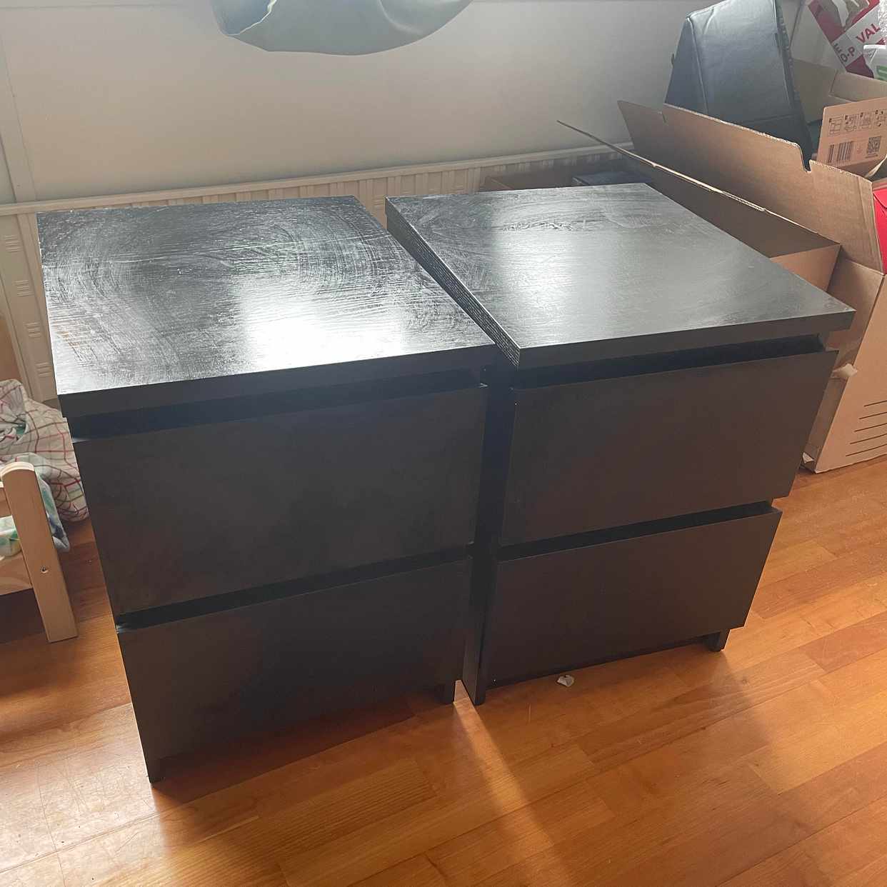 image of Free Ikea bedside tables - Järfälla