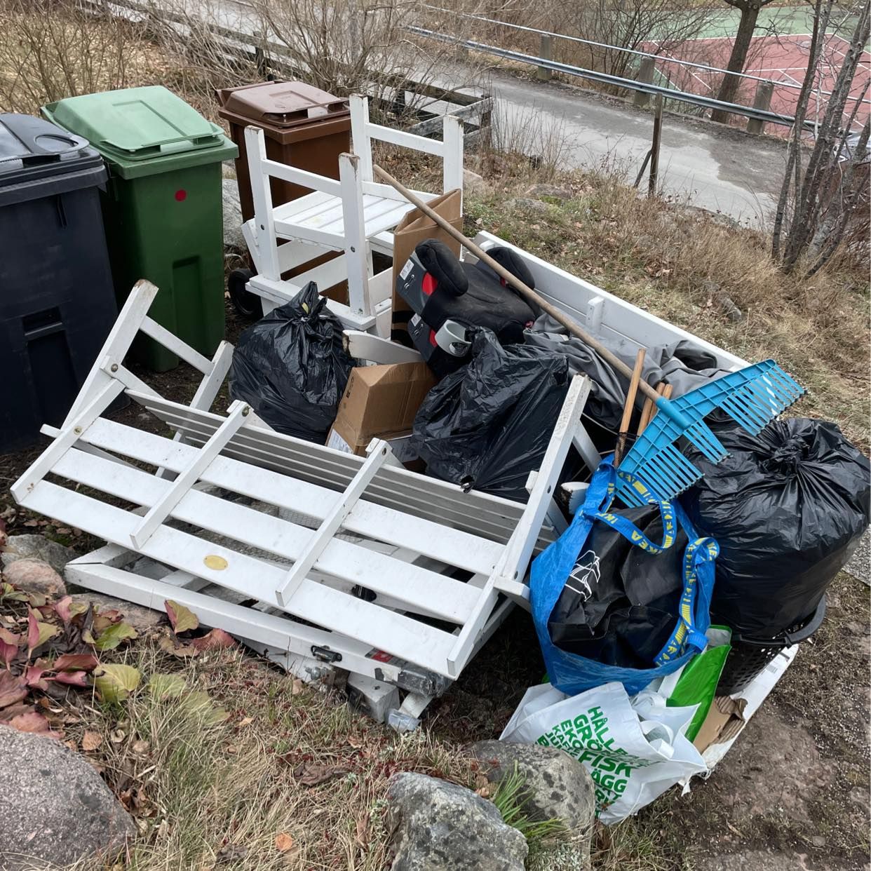 image of Bortförsel av förrådsrens - Lidingö