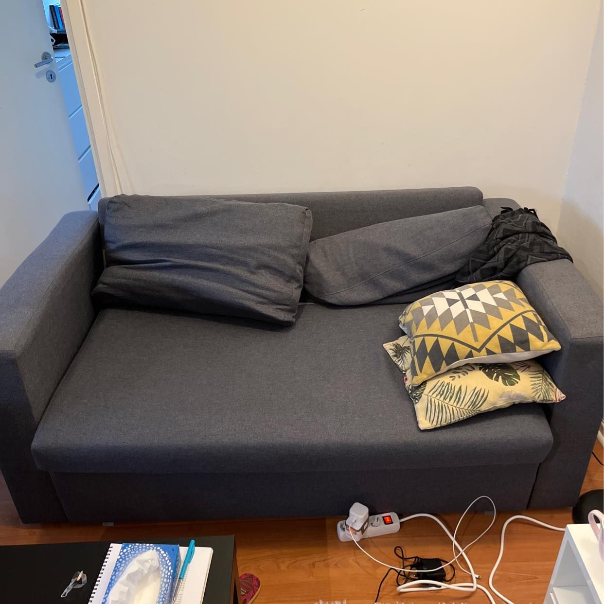 image of 1x säng + 1x sofa - Fresta