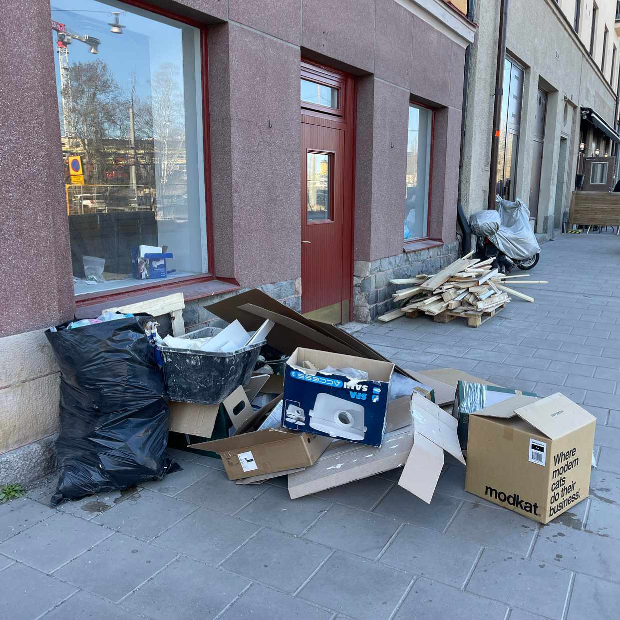 image of Byggavfall - Stockholm