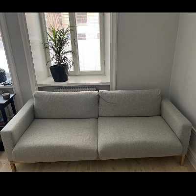 image of Soffa med fotpall  - 