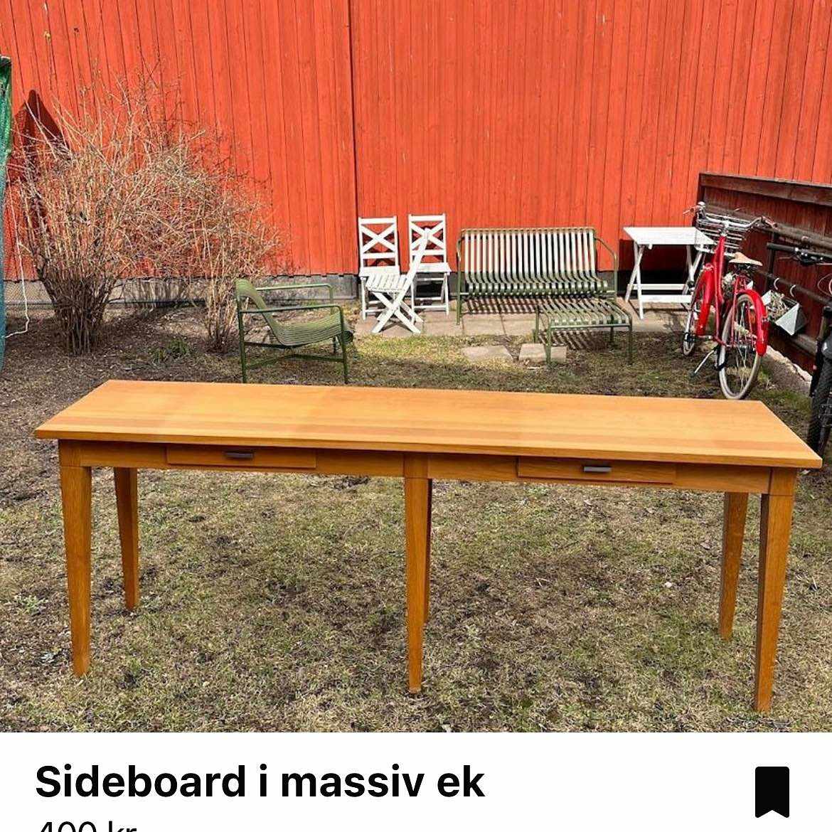 image of Långt sideboard - 