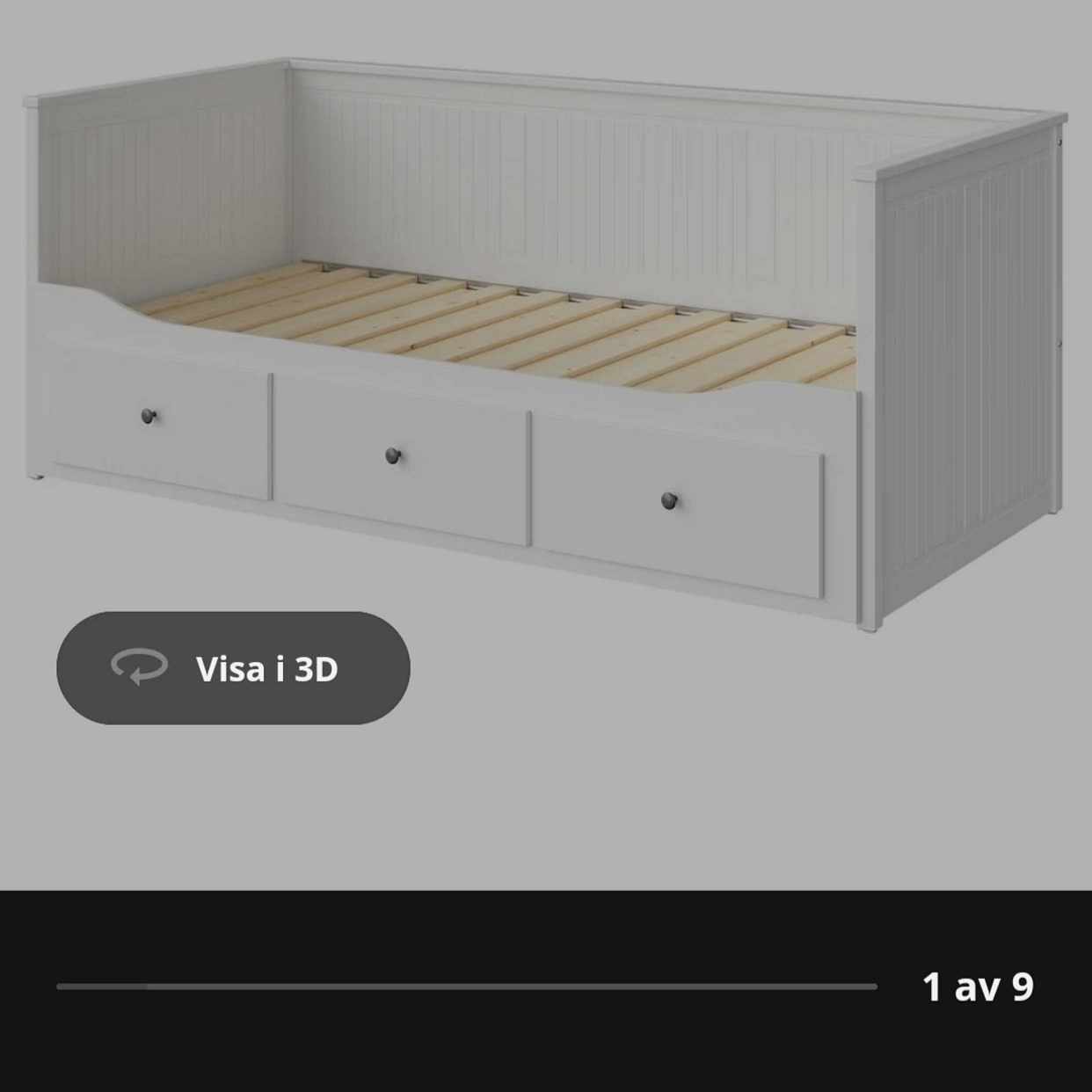 image of Hemnes dagbädd IKEA - Spånga