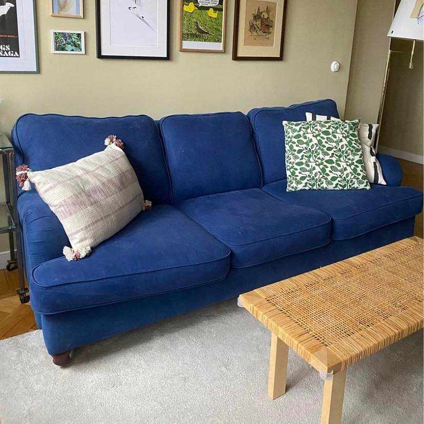 image of Sofa and footstool - 