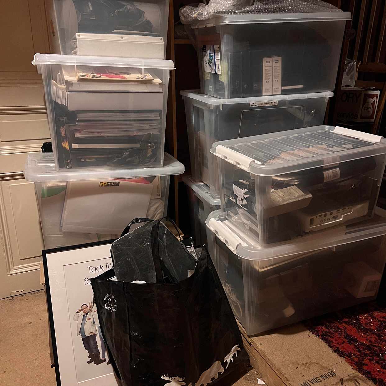 image of Move stuff from attic - 