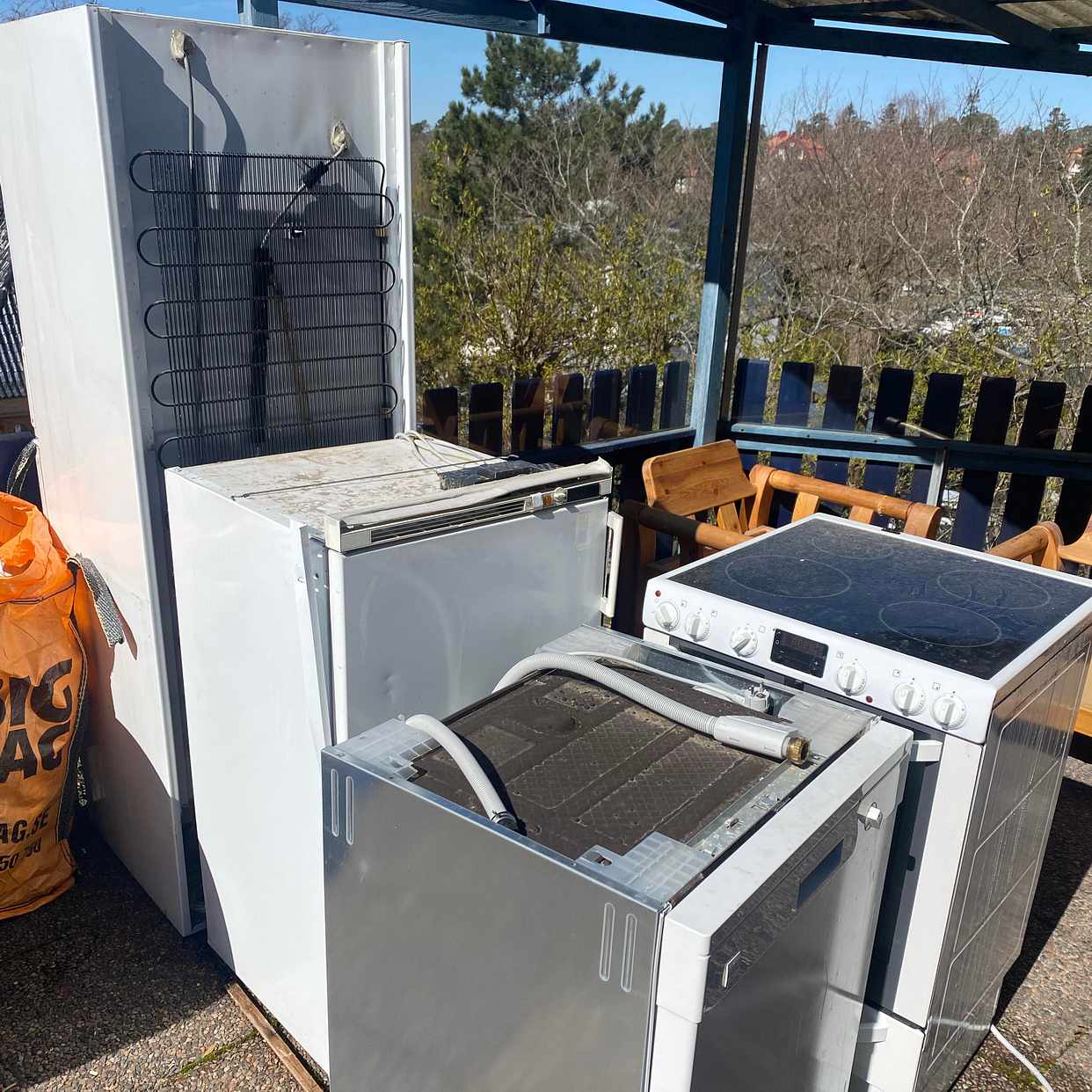 image of Remove kitchen appliances - Djursholm