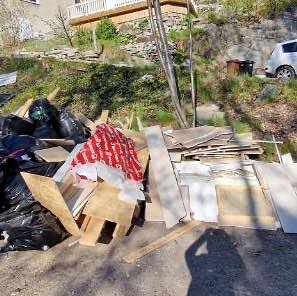 image of Construction waste - Spånga